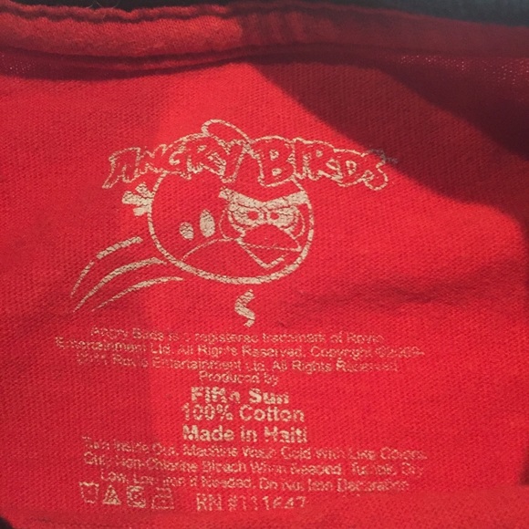 Angry Birds Long Sleeve T-Shirt - Size Small - Picture 3 of 6